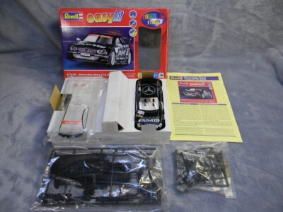 1/32 SCALE 2002 MERCEDES-BENZ CLK-DTM REVELL PRE-PAINTED BLACK MODEL KIT