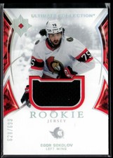 2021-22 Ultimate Collection Jersey #184 Egor Sokolov RC 628/699