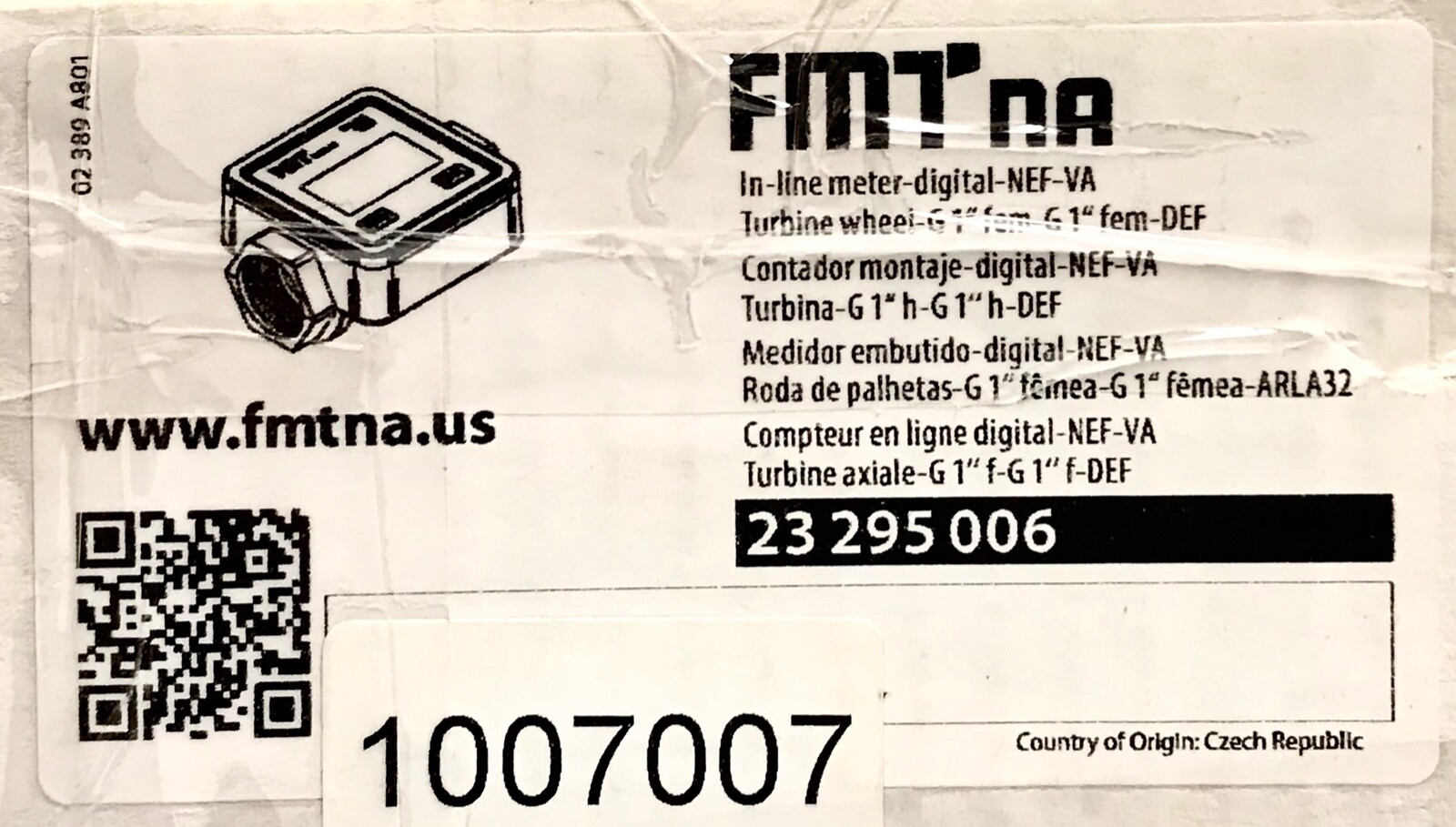 FMT NA 23 295 006 FMT SWISS AG Electric Digital Meter NEFVA eBay