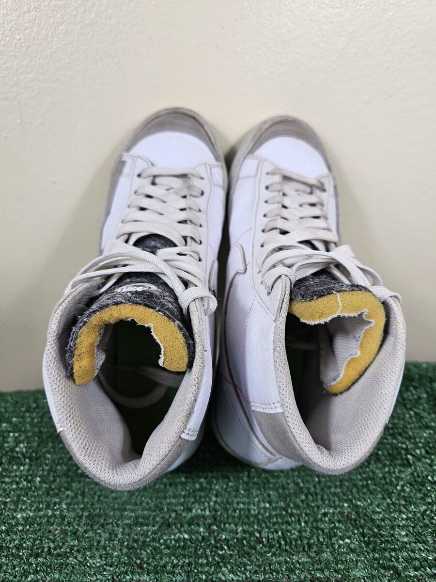 Nike ひろん　27cm Nike Blazer '77 Mid Men Recycled Wool White Grey Move To