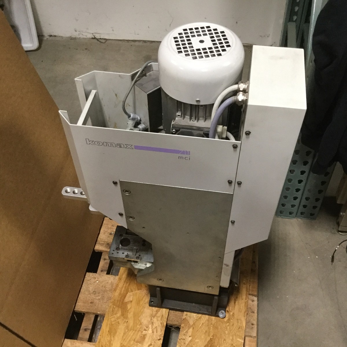 Komax MCI 711 Crimping Press, Force: 20kN 4500 lbf, Power: 230VAC