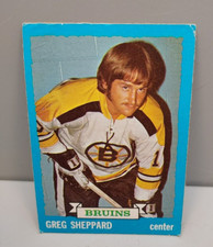 1973-74 Topps Hockey #8 Greg Sheppard Boston Bruins RC