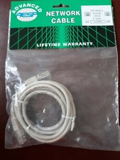 6' UTP LEVEL 5 Cat5 Network Ethernet Modem 24AWG Patch Molded Cable Advanced