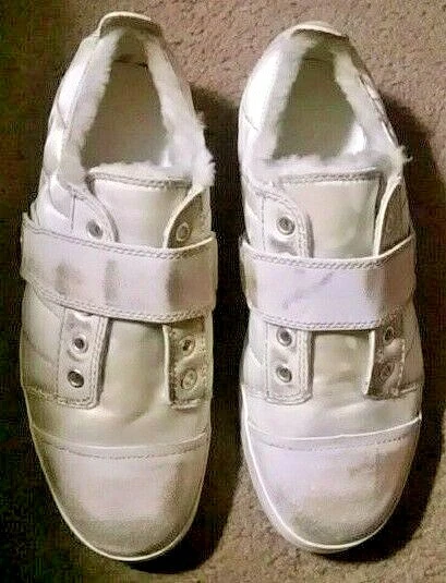 Sexy Zapatilla Tenis Mujer De Colección Rara Timberland Dorado Marfil Talla 8.5 Foto 3 de 4