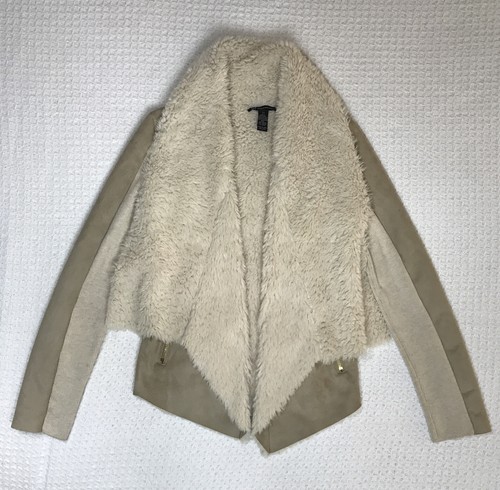 Women's Faux Suede Jacket By INC International Concepts Size XS - Picture 3 of 11