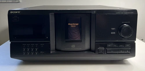 Sony CDP-CX235 Mega Storage 200 CD Compact Disc Player No Remote Tested Works 