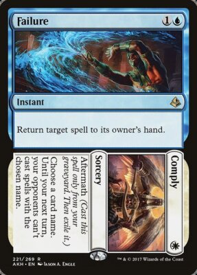 mtg amonkhet rare cards Failure // Comply MTG Amonkhet Rare NM x1 - Magic Card