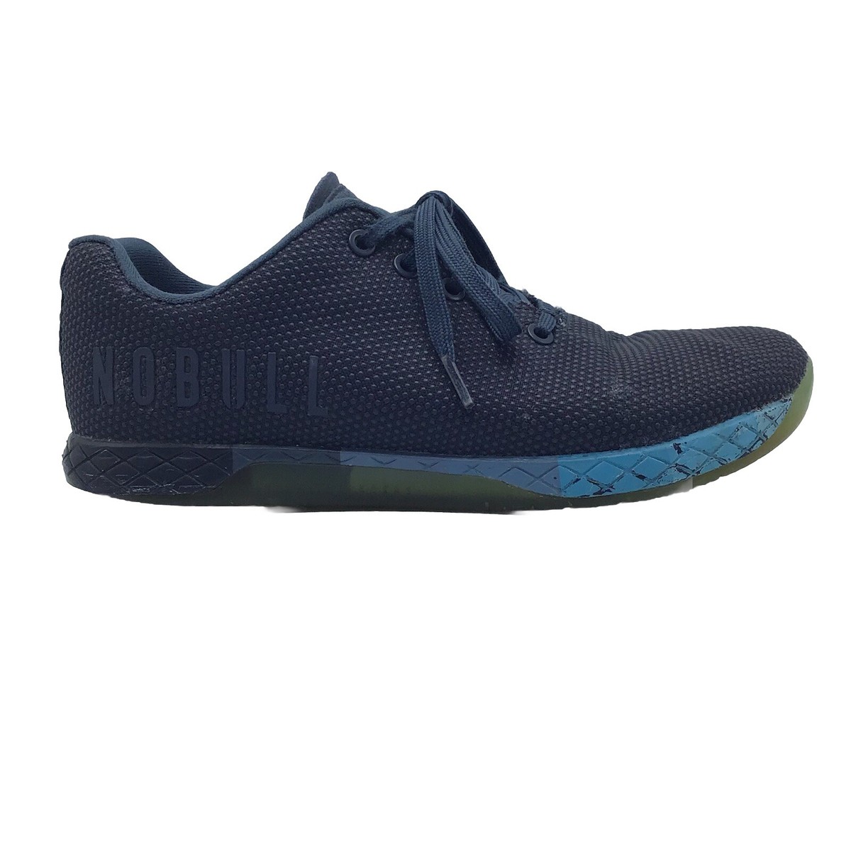 Nobull no bull navy blue lightning cross fit trainer fitness sneakers mens