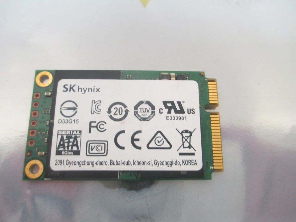 SK Hynix 256GB mSATA SSD HFS256G3AMND-2200A AJ 096JYY - Image 4 of 4