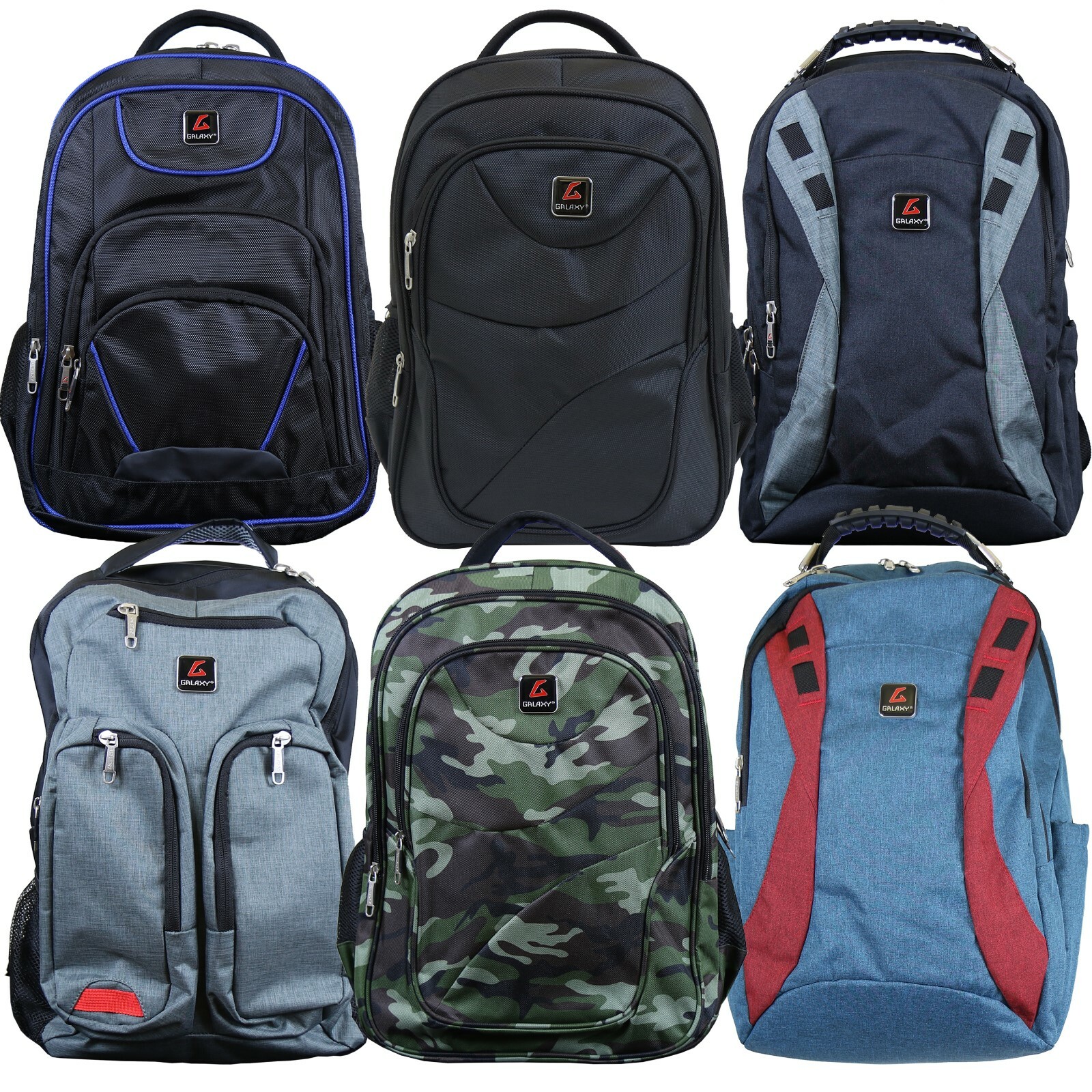 multi compartment backpack