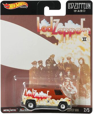 Hot Wheels LED Zeppelin Limited 5 Car Set - GJP75 for sale online
