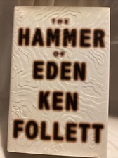 The Hammer Of Eden - Ken Follett (1998, Hardcover, Dust Jacket)