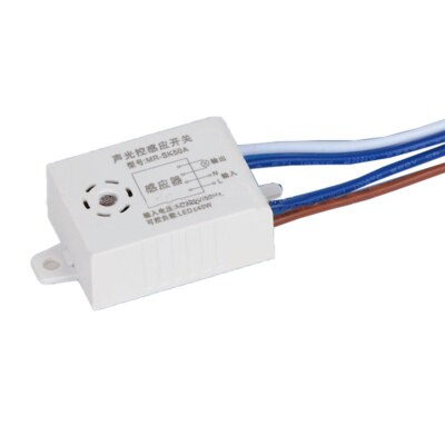 1pcs LED Smart Sensor Switch 220V Detector Auto Ceiling Light Soun new
