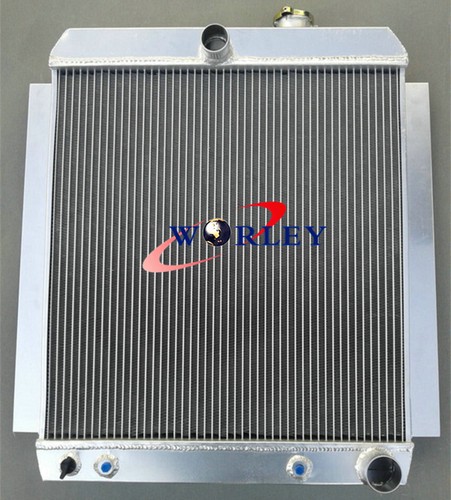 3 Row Radiator +Fan For CHEVY/GMC 3100/3600/3800 TRUCK PICKUP 1947-1954 48 V8 AT - Picture 6 of 7