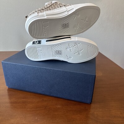Dior B23 Skater 3SN292ZUY H100 Sz 9US 42EU TAN Brown WHITE Dior B23 Skater 3SN292ZUY H100 Sz 9US 42EU TAN Brown WHITE