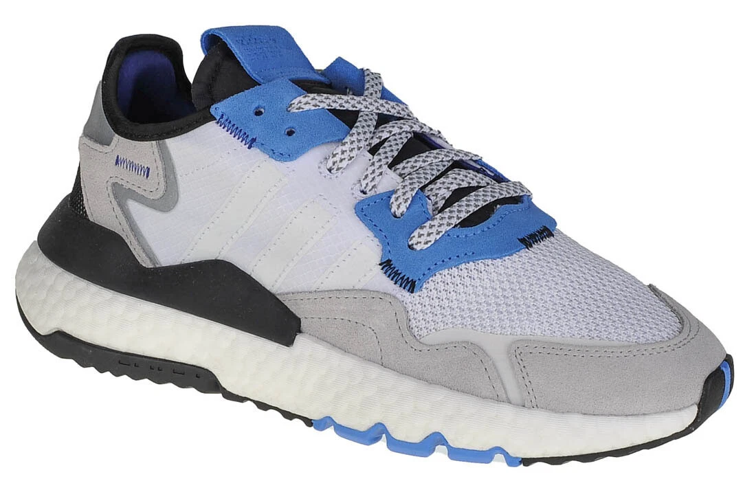 adidas Nite Jogger J EE6440 for Boy sneakers white eBay