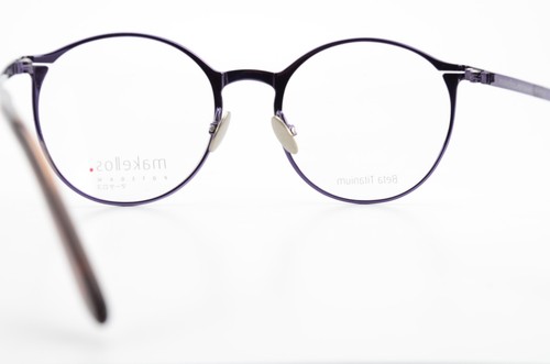 MAKELLOS POTSDAM Brille ME3002 C3 Cosima S. Lila Beta Titanium 48-19 140 Japan - Picture 8 of 13