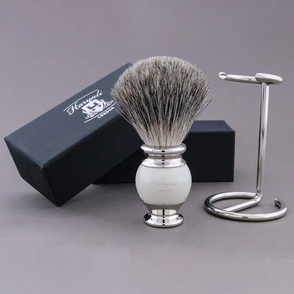 Super Cepillo de Afeitar Techo, Diseño Elegante y Antiguo con Base Perfecta - Imagen 4 de 4