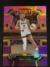 2024 Panini Select WNBA Dana Evans #73 Pink Prizm /99 Sky