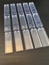 15 PIEZAS LEGO NUEVAS 1x2x5 TUBO TRANSPARENTE TRANSPARENTE PARED COLUMNA VENTANA 2454