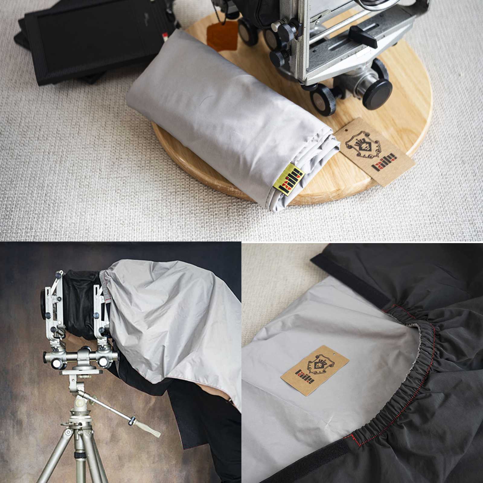 Professional 4x5 Shade Dark Cloth Focusing Hood For Large Format Camera Wrapping