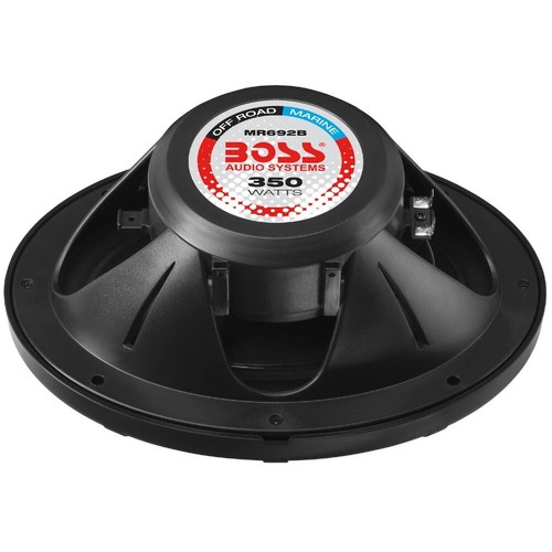 2 BOSS AUDIO MR692B diffusori marini 5x9" 175 watt rms neri impermeabili mare - Picture 7 of 8