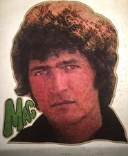 RARE 1970's Morris MAC Davis country TX western Music vTg Orig t-shirt iron-on