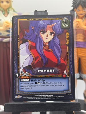 Yu Yu Hakusho TCG Miyuki C23 Ghost Files Unlimited Common!