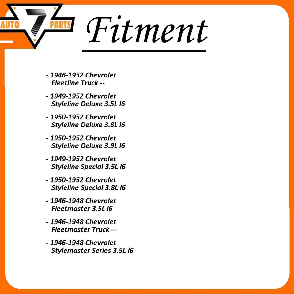 Sello de rueda trasera National 2x para Bel Air 1950-1954 Foto 3 de 4