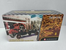 Ertl Texaco Die Cast Model 1918 Mack AC Bulldog Flatbed Truck Bank 20210P 1:32