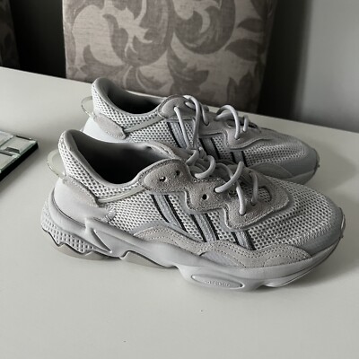 adidas Originals Grey Ozweego Trainers Junior UK Size UK