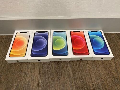 Véritable boîte vide Apple iPhone 12, 12 mini 12 Pro 12 Pro Max avec câble de charge - Photo 12/12