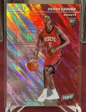 2021-22 Panini NBA Player of The Day Usman Garuba #73 Rookie Moon Lava /199