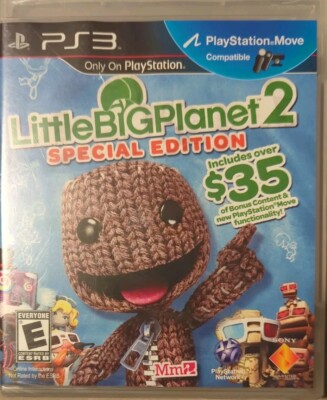 Little Big Planet 2 Special Edition (Sony PlayStation 3) HOLE-PUNCHED UPC, SEALD