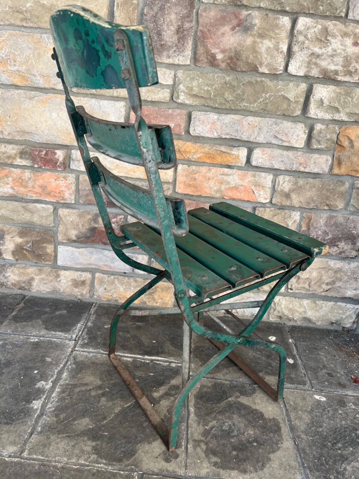 Vtg Original Antique Navin Field Briggs Detroit Tigers green Stadium