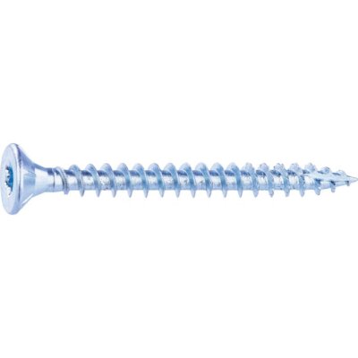 10 Vis à Aggloméré Fixpro - Tête Fraisée, Acier Zingué, 5 X 50 Mm - Neuf Sous Emballage