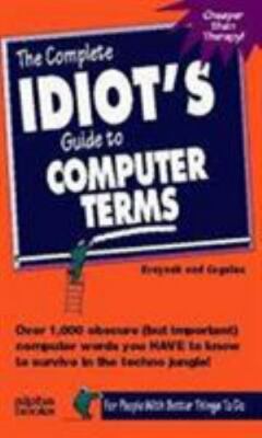 The Complete Idiot's Guide to Computer Terms, Second Edition, ENTERPRISES, Good 