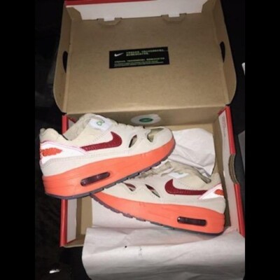 Nike x Clot Air Max 1 PS Kiss Of Death 2021 Size 1 Y DH2493 100 + FREE EXTRA  
