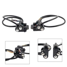 Motorycle CNC 1" 25mm Handlebar Switch Controls Housing For Harley Universal C