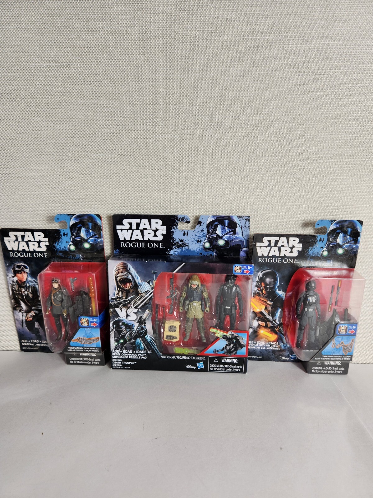 Star Wars Rogue One Imperial Ground Crew Jyn Erso Pao Death Trooper 2016 Figures