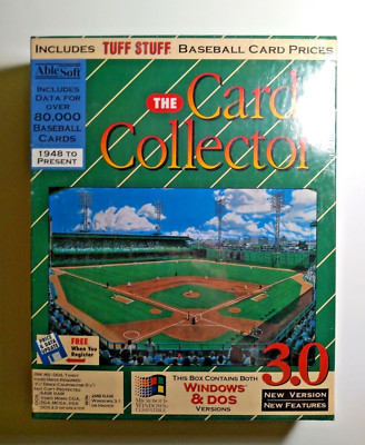 BRAND NEW SEALED The Card Collector 3.0 PC Game 3.5'' Disks Able Soft 1994 NEW