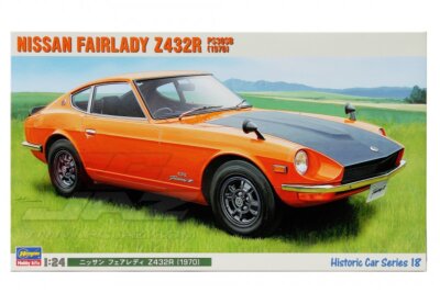 Hasegawa HC-18 1/24 Scale Model Sports Car Kit Nissan Fairlady S30
