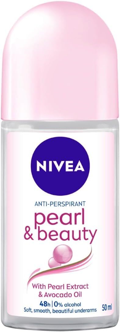 NIVEA PEARL & BEAUTY DEODORANTE ROLL-ON IN CONFEZIONE DA 3 X 50 ML.