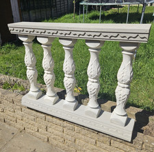 New, ready to install Clear Concrete Balustrade H 60cm, Quantities Available