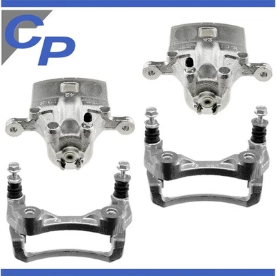 2 Étrier Arrière pour Nissan Patrol Taille Y61 Et 2 Support Gauche Droite - Photo 1/4