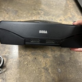 SEGA Saturn Console Black w/ Power & AV Cords, NTSC-U/C MK-80000A