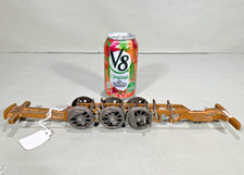 Vintage 1950s Lobaugh Brass 4-6-2 Steam Locomotive Frame & Drivers O Model Train