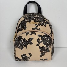 Michael Kors Mini Backpack Leather Lace Flora...