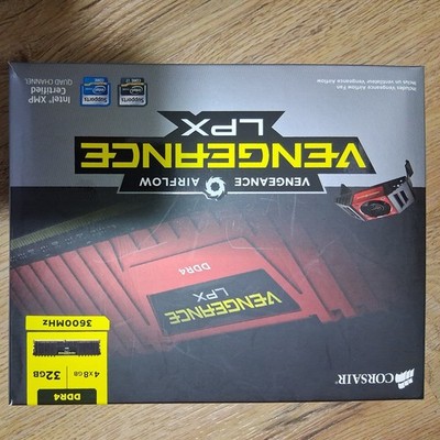 32GB Corsair Vengeance LPX DDR4 3600 MHz CL16 | 4x8GB