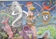 The Gang's All Here / a poster by Wallace Wood and Bill Pearson